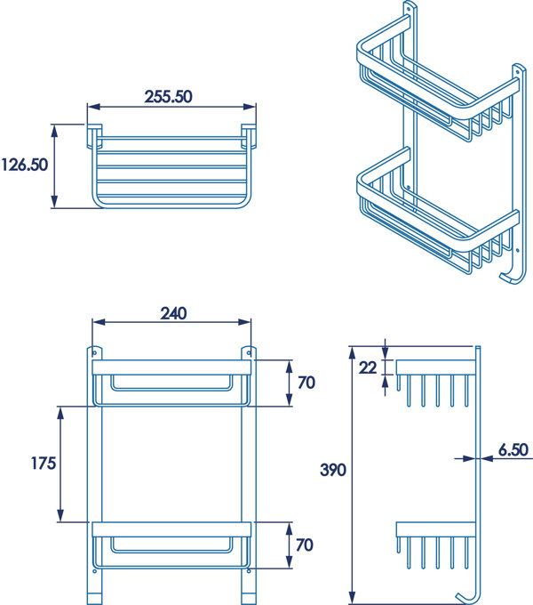 Croydex Aluminium Storage Drill / Screw Shower Caddy & Reviews Wayfair.co.uk